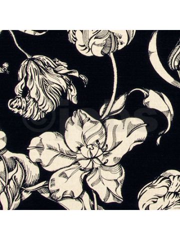 Tulpaner (svart/svart)